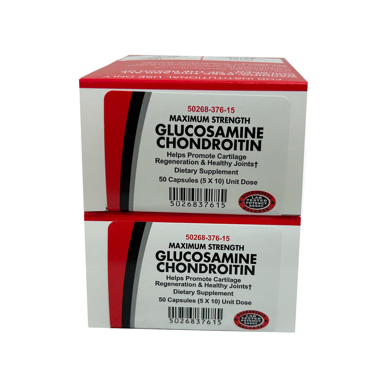 AvPAK Glucosamine Chondroitin 500/400mg 50ct