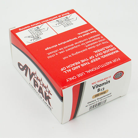 AvPAK Vitamin B-12 250mcg 50 Tablets