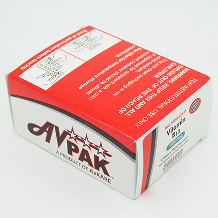 AvPAK Vitamin B-12 1000mcg 50 Tablets